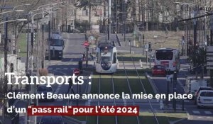 Transports: Clément Beaune annonce la mise en place d’un "pass rail" pour l’été 2024