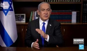 "Israël ne peut accepter" les demandes du Hamas d'arrêter la guerre à Gaza, annonce Benjamin Netanyahu