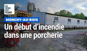 Monchy-au-Bois : début d'incendie dans une porcherie, deux personnes incommodées
