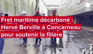VIDÉO. Transport maritime décarboné : le savoir-faire de Piriou salué par Hervé Berville 