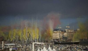 Le relais de la flamme olympique est lancé à Marseille
