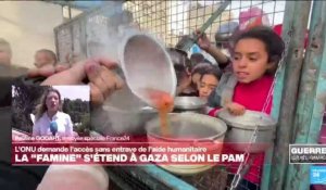 Une "véritable famine" progresse dans la bande de Gaza, selon le Programme alimentaire mondial (PAM)
