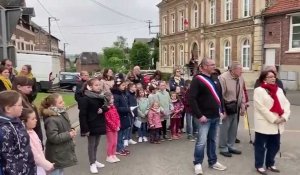 Béthancourt-en-Vaux : les écoliers ont participé à la cérémonie du 8-Mai