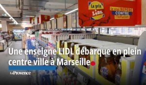 Une enseigne LIDL débarque au Centre Bourse de Marseille