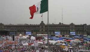 Mexique: meeting de fin de campagne pour la candidate à la présidence Sheinbaum