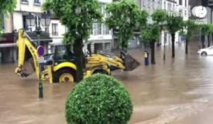 VIDÉO. Ligne SNCF ravagée, centre-ville inondé... Il y a six ans, Morlaix était sous les eaux