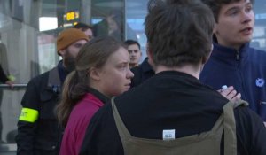 Suède : images de Greta Thunberg à Malmö avant la finale de l'Eurovision