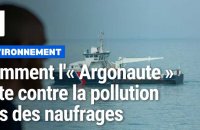 Le commandant de navire raconte sa lutte contre la pollution lors d’un naufrage