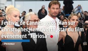 Festival de Cannes : gros plan sur Christopher Hemsworth, star du film évènement "Furiosa"