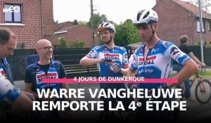 Warre Vangheluwe remporte la 4e étape des 4 Jours de Dunkerque : Mazingarbe - Pont à Marcq