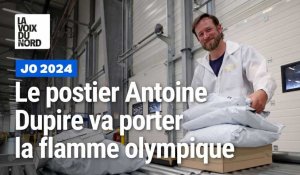 JO 2024 : Le postier Antoine Dupire va se livrer au relais de la flamme olympique le 3 juillet