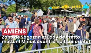 Amiens : Zaho de Sagazan et Eddy de Pretto mettent Minuit avant la nuit sur orbite