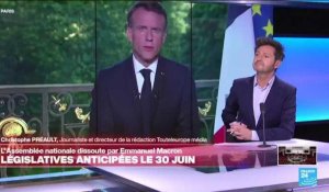 L'Assemblée nationale dissoute par Emmanuel Macron : "Une manière pour lui de maîtriser l'agenda"