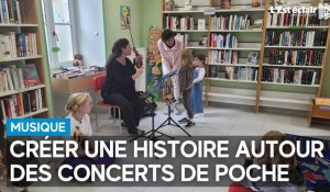 Une heure pour créer une histoire autour des Concerts de poche à Gyé-sur-Seine