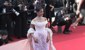 Ouverture du tapis rouge pour la clôture du Festival de Cannes
