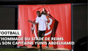 Le Stade de Reims a rendu un vibrant dernier hommage à son capitaine Yunis Abdelhamid