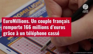 VIDÉO. EuroMillions. Un couple français remporte 166 millions d’euros grâce à un téléphone