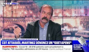 Philippe Martinez est l'invité de BFMTV après les manifestations du 1er-Mai où la CGT a été la cible de violences à Paris