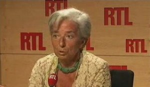 Christine Lagarde invitée de RTL (30/06/09