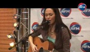 La chanteuse Grace en Live sur RFM