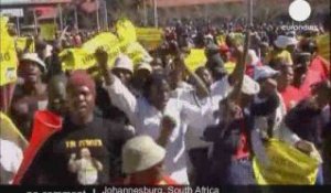 Grève des employés municipaux en Afrique du Sud