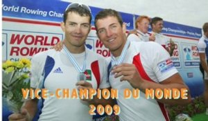 Championnat du Monde 2009 - Médaille d'argent J. Bahain et C. Berrest