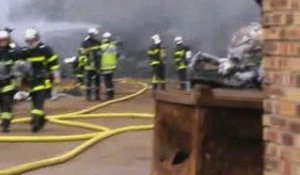 incendie Artois métaux St-Laurent