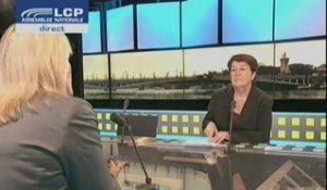 Politique matin : Michèle André et Michèle Tabarot sur la parité UMP/PS (LCP)