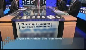 CVR : Guyane-Martinique : vers l’autonomie ?