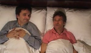 In bed with Rob Spence et Pierre Aucaigne