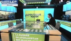 Lefebvre se retrouve seul sur le plateau de LCP