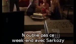 Gossip Girl se moque de Nicolas Sarkozy