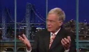 Letterman se moque de la fille de Palin puis s'excuse