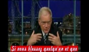 Chantage à la ABC: David Letterman présente ses excuses té