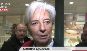 Régionales 2010 : Christine Lagarde à Marcq-en-Baroeul
