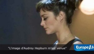 "L'image d'Audrey Hepburn m'est venue"