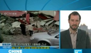 Chine : Plusieurs morts après un séisme dans le nord-ouest