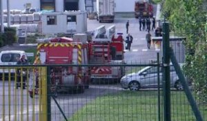 Breuil-le-Sec : Evacuation des locaux de Weldom