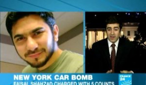 New York car bomb: Faisal Shahzad charged with 5 counts