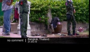 Lendemains d'affrontement à Bangkok