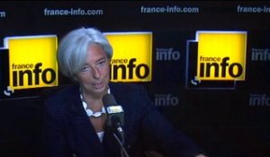 Christine Lagarde invitée de france info