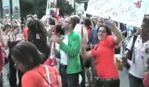 Manif pour les droits humains - AIDS 2010