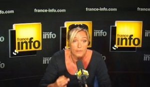 Marine Le Pen, France-info, 03 08 2010