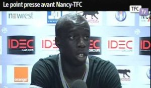 Nancy TFC: le point presse de M'Bengue
