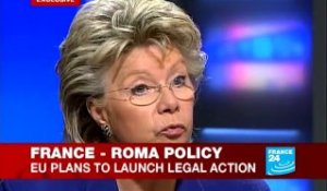 Viviane Reding:EU to launch legal proceeding against France
