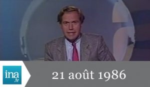 20h Antenne 2 du 21 août 1986 - Révélations sur Tchernobyl - Archive INA