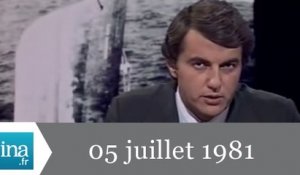 20h Antenne 2 du 05 juillet 1981 - 1ère victoire d'Alain Prost en F1 - Archive INA