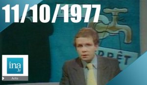20h Antenne 2 du 11 octobre 1977 | Archive INA