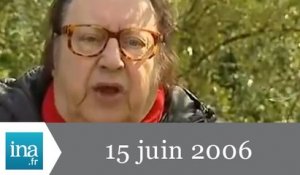 20h France 2 du 15 juin 2006 - Raymond Devos est mort - Archive INA