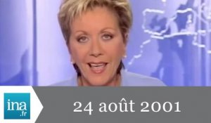 20h France 2 du 24 Août 2001 - Archive INA
